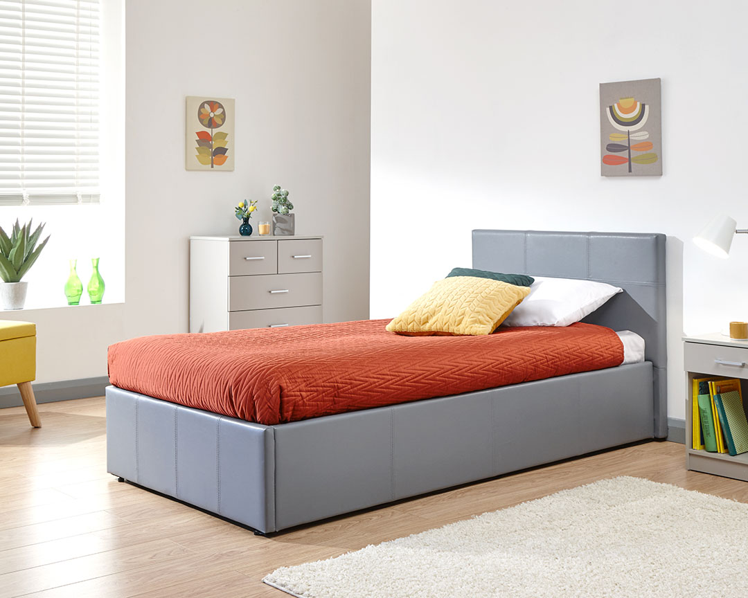 Side Lift Ottoman Bed