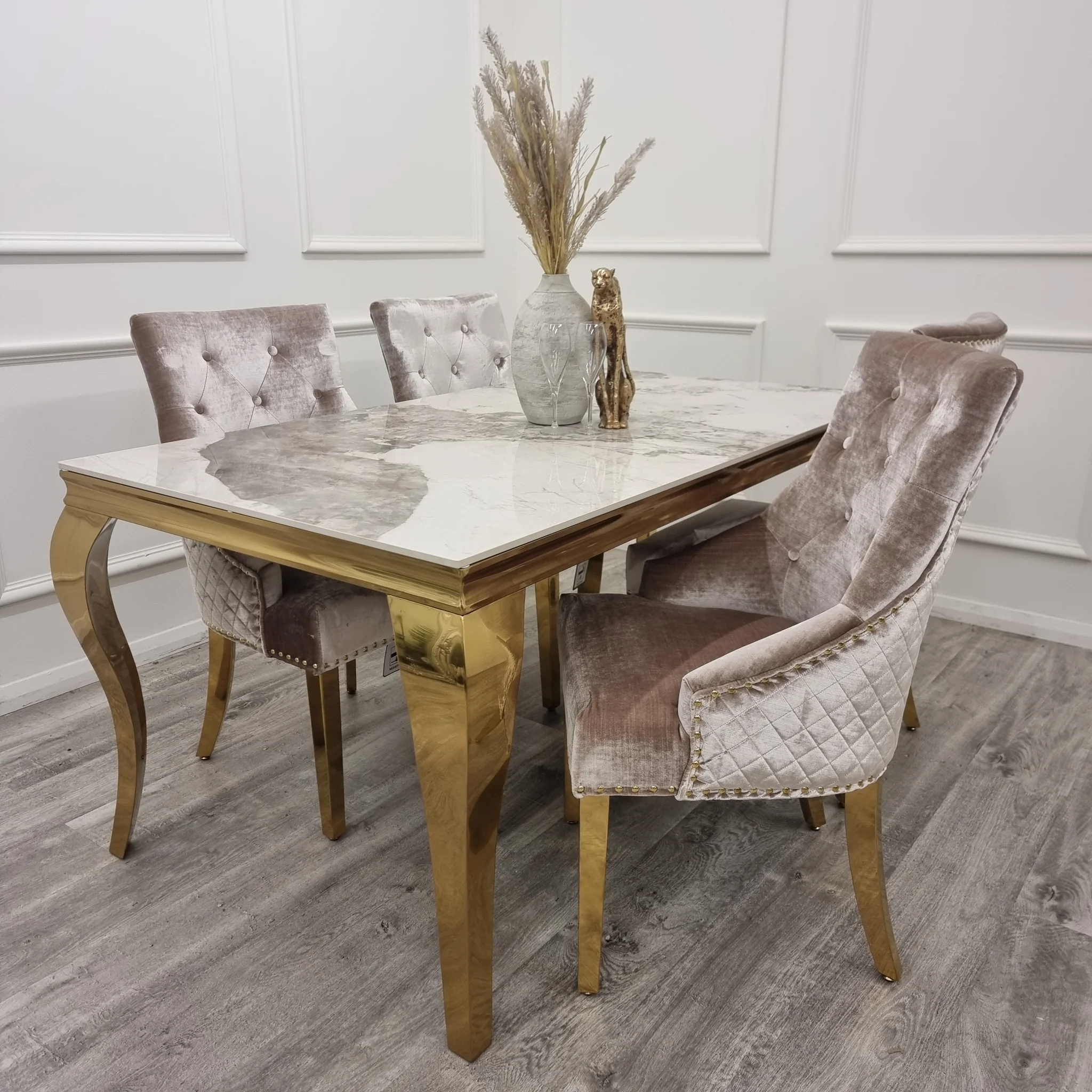 Darwen Gold Dining Chair