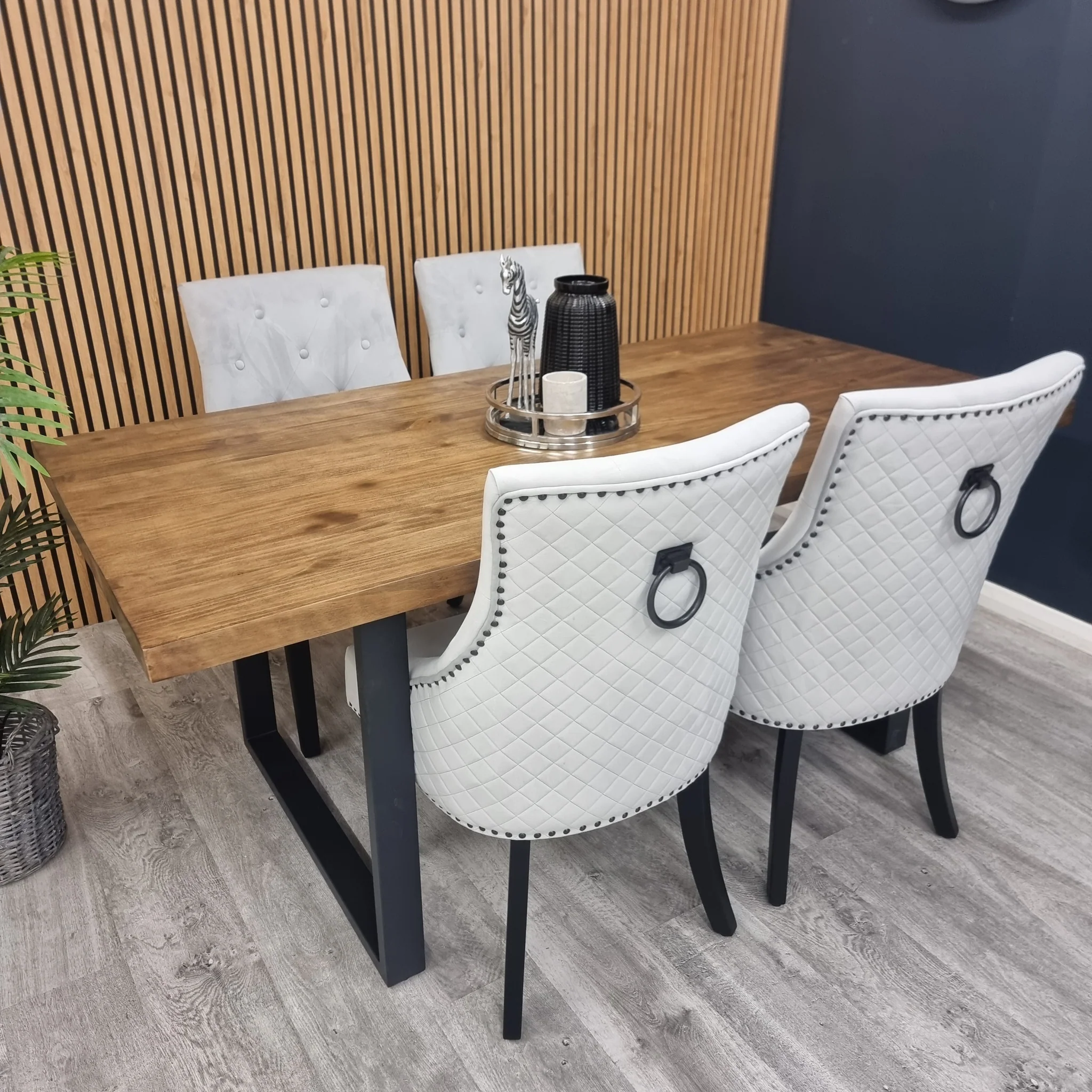 Darwen Black Leg Dining Chair