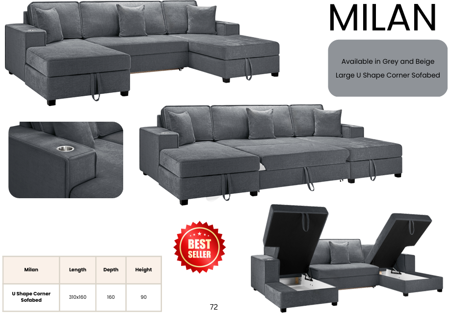 MILAN SOFABED