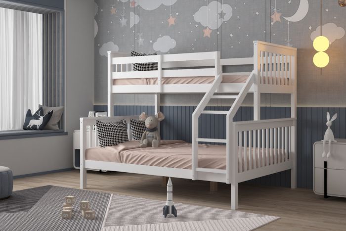 Darwen Wooden Zoom Triple Bunk Bed