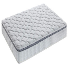 Allure Chesterfield Bed (Upholstered in Grey AC Linen)