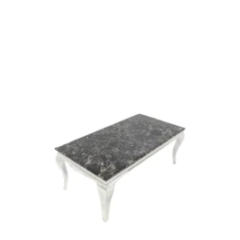Allure Chesterfield Bed (Upholstered in Grey AC Linen)