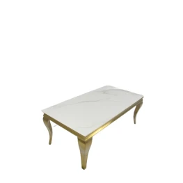 Allure Chesterfield Bed (Upholstered in Grey AC Linen)