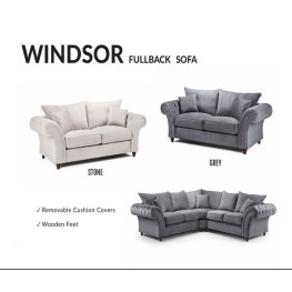 Allure Chesterfield Bed (Upholstered in Grey AC Linen)