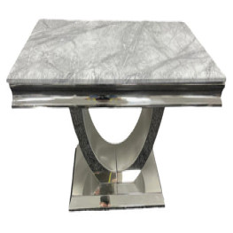 Allure Chesterfield Bed (Upholstered in Grey AC Linen)